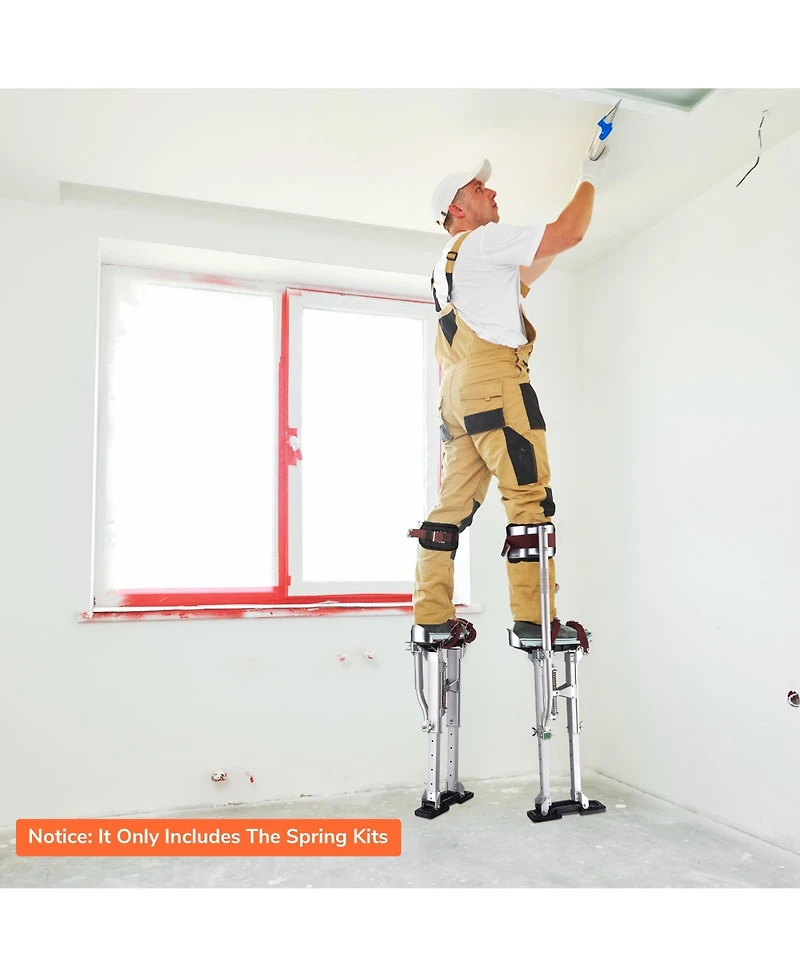 Yescom 1-Pair Stilt Spring Replacement Kit for Drywall Stilt Construction Scaffolding Equipment Accessory Indoor Outdoor YES0541