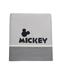 Lambs & Ivy Disney Baby Magical Mickey Mouse 3-Piece Crib Bedding Set - Gray
