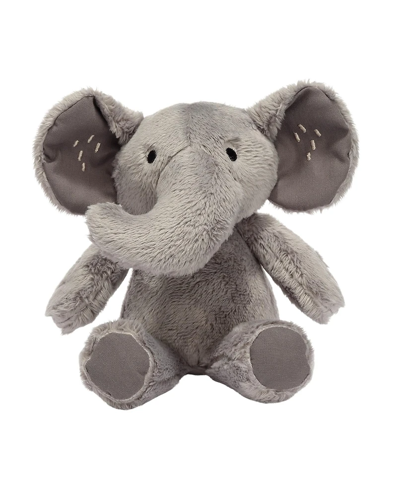 Lambs & Ivy Jungle Friends Developmental Soft Book & Elephant Plush Toy Gift Set