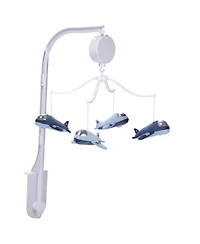 Bedtime Originals Little Aviator Airplane Musical Baby Crib Mobile Soother Toy