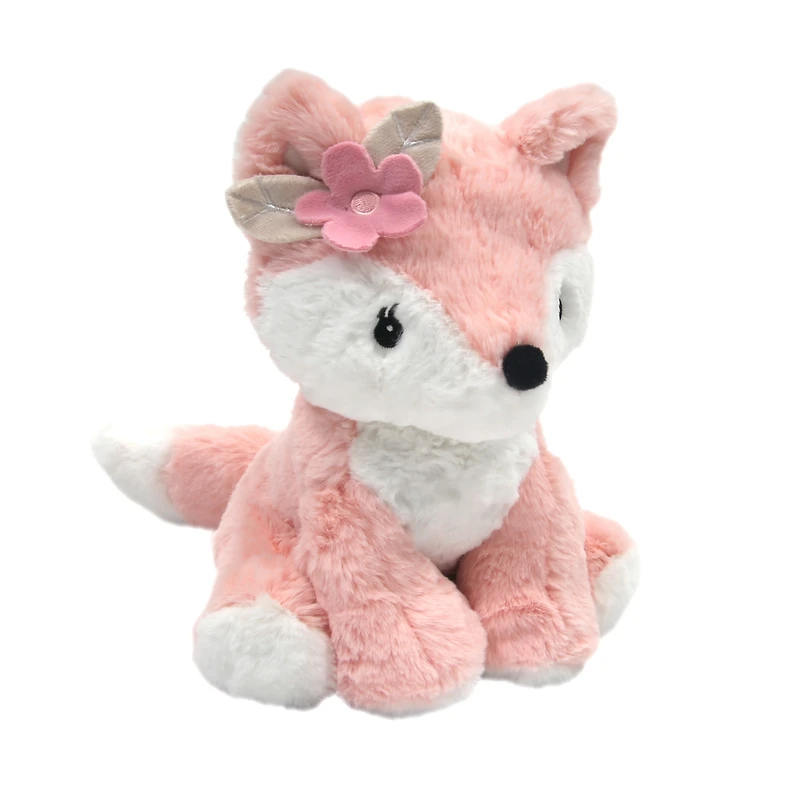 Lambs & Ivy Pink/White 5-Piece Luxury Infant / Newborn / Baby Gift Basket