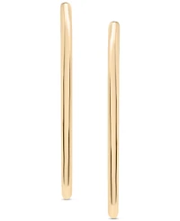 Audrey by Aurate Polished Hoop Earrings in Gold Vermeil, Created for Macy's