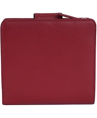 Mancini Women's Sonoma Rfid Secure Clutch Wallet