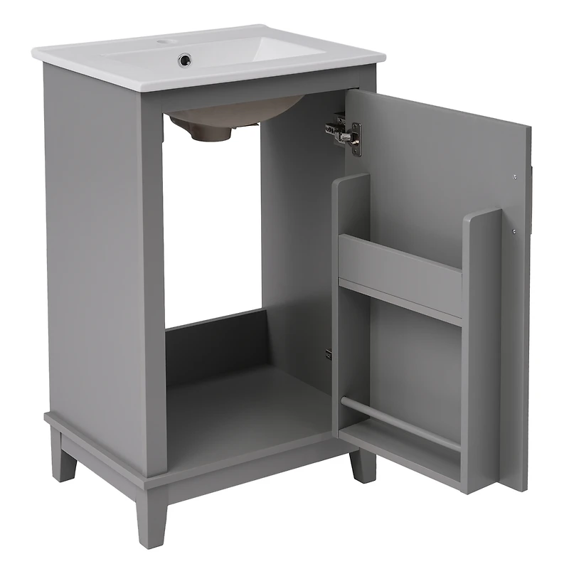 Streamdale 20" Vanity Cabinet with Basin and Soft-Close Door