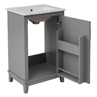 Streamdale 20" Vanity Cabinet with Basin and Soft-Close Door