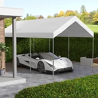 20 x 10 Carport Replacement Canopy Cover