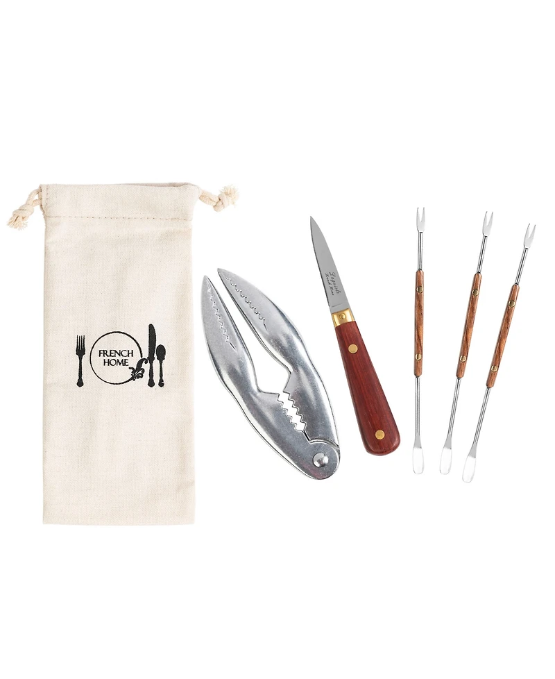French Home Essential Seafood 6 Piece Utensil Set