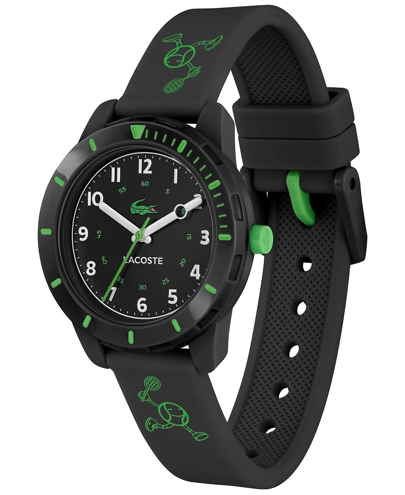 Lacoste Kids Mini Tennis Silicone Strap Watch 34.5mm