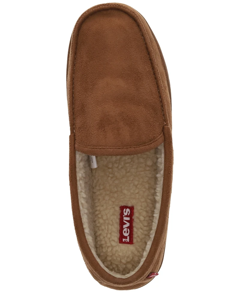 Levi's Men's Fields Faux-Sherpa Slippers