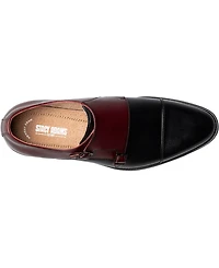 Stacy Adams Men's Raythorne Cap Toe Double Monk Strap Shoes