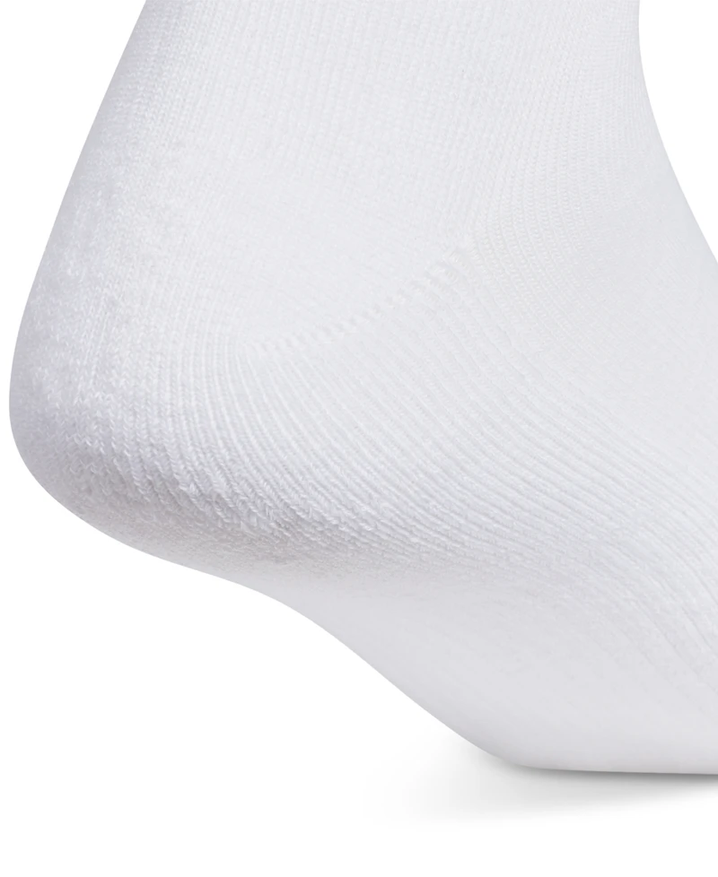 adidas Men's Cushioned Athletic 6-Pack Low Cut Socks