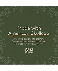 Gaia Herbs Calm A.s.a.p. Stress Support Supplement - With Skullcap, Passionflower, Chamomile, Vervain, Holy Basil & More to Support a Natural Calm