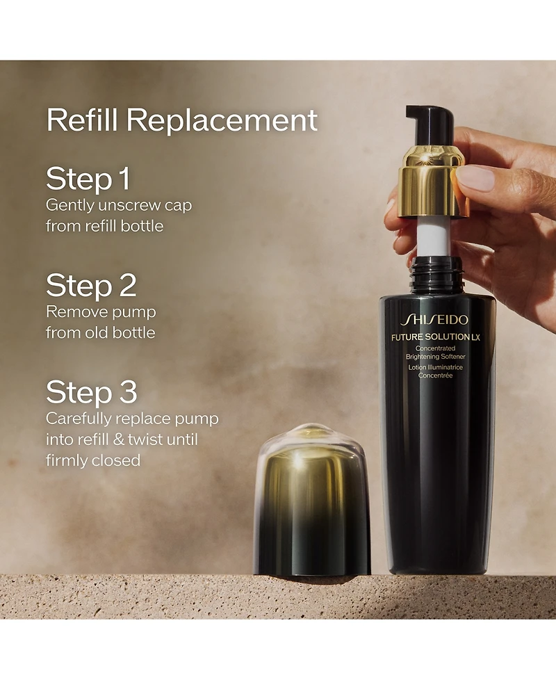 Shiseido Future Solution Lx Concentrated Brightening Softener Refill, 5.7 oz.
