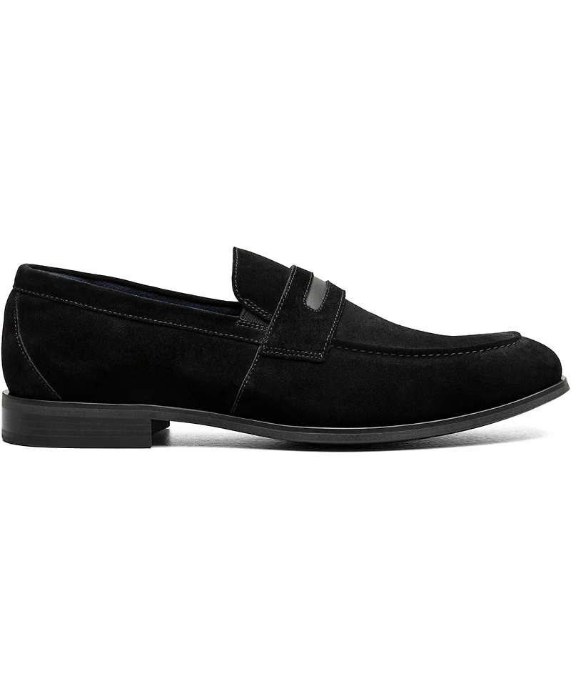 Stacy Adams Men's Burke Moc Toe Saddle Slip On Shoes