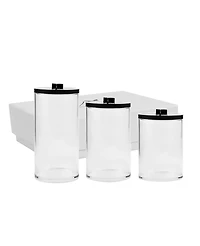 Lainy Home Crystal Canisters, Set of 3