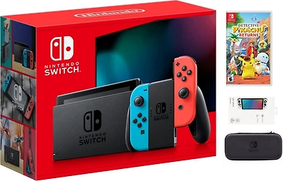 Nintendo Switch Lite Coral Bundle With Mario Kart 8 Deluxe Game