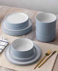 Noritake Colortex Stone 12-Piece Dinnerware Set