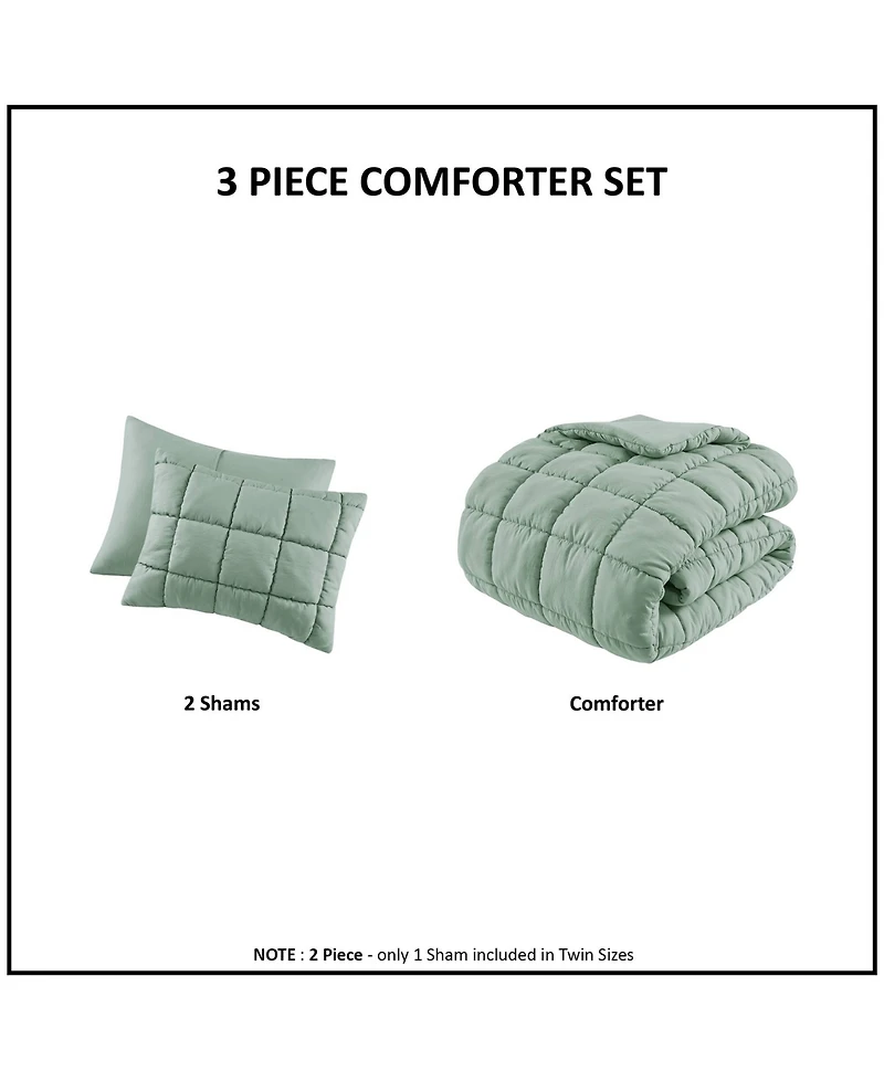 Intelligent Design Dream Puff 3-Pc. Comforter Set, Full/Queen