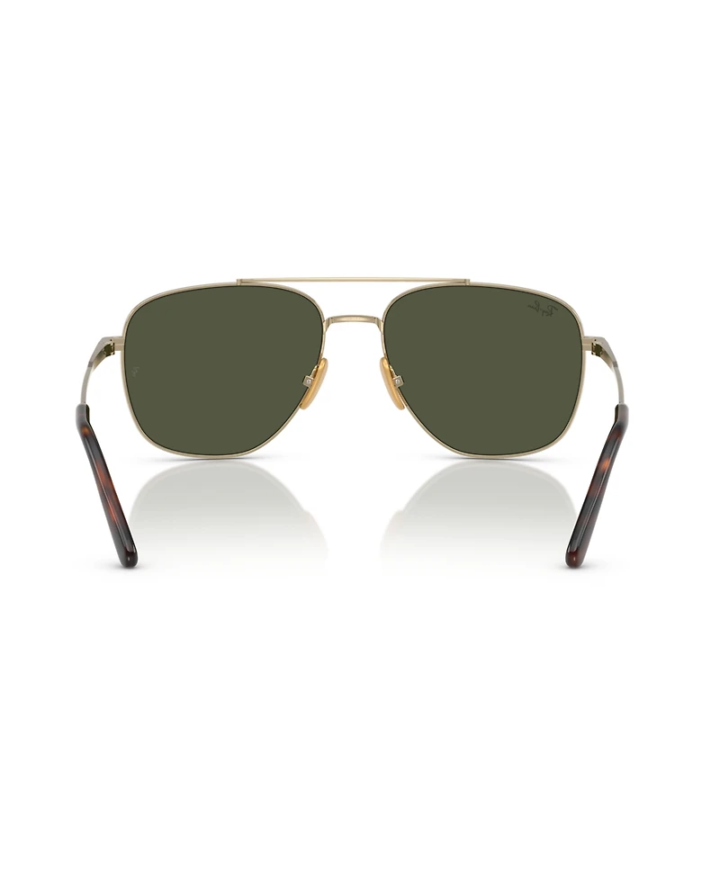 Ray-Ban Unisex Sunglasses, William Titanium RB8097