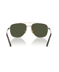 Ray-Ban Unisex Sunglasses, William Titanium RB8097