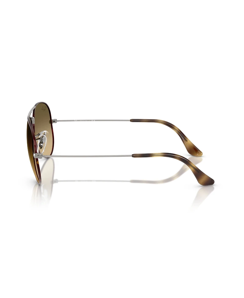 Ray-Ban Unisex Aviator Large Metal Sunglasses, RB3025