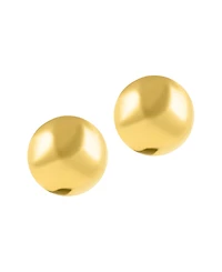 Adornia Gold Tarnish Resistant Oversized Ball Stud Earrings