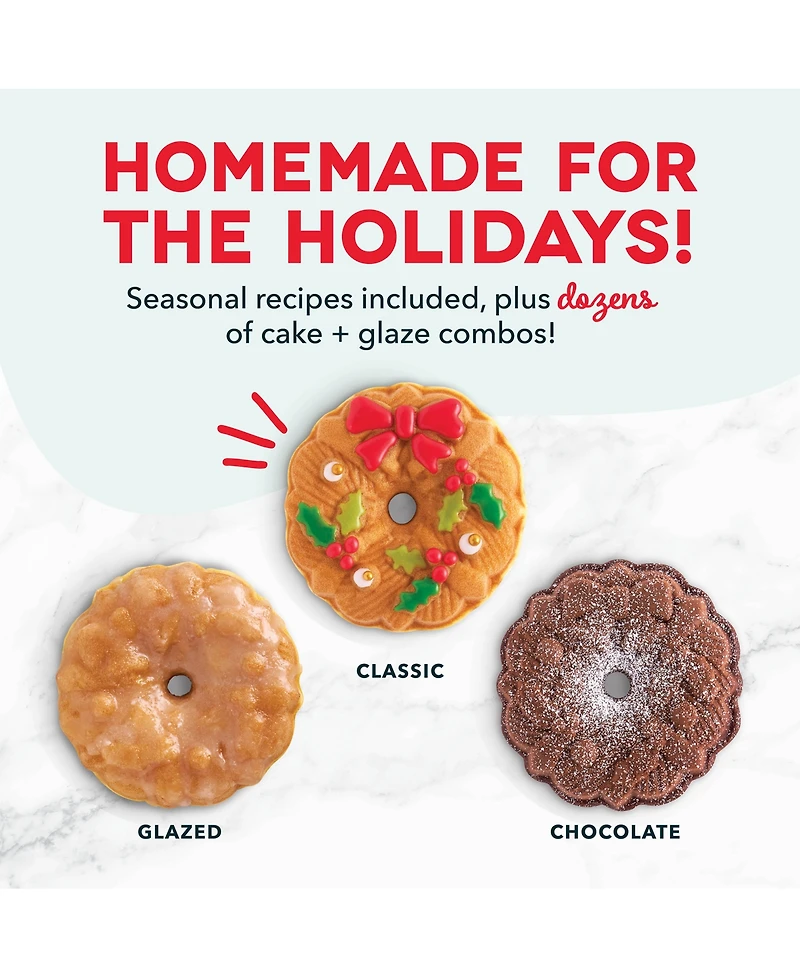 Dash Mini Wreath Bundt Cake Maker