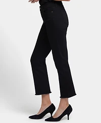 Nydj Women's Marilyn Ankle Frayed Hems Jeans