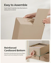 6-Grid Wardrobe Clothes Organizer for Neat and Space-Saving Storage