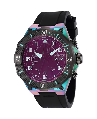 Invicta Men's 39901 Aviator Quartz Multifunction Black Dial Watch