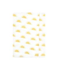 Hudson Baby Unisex Gentle 4-Pack Cotton-Poly Flannel Burp Cloths