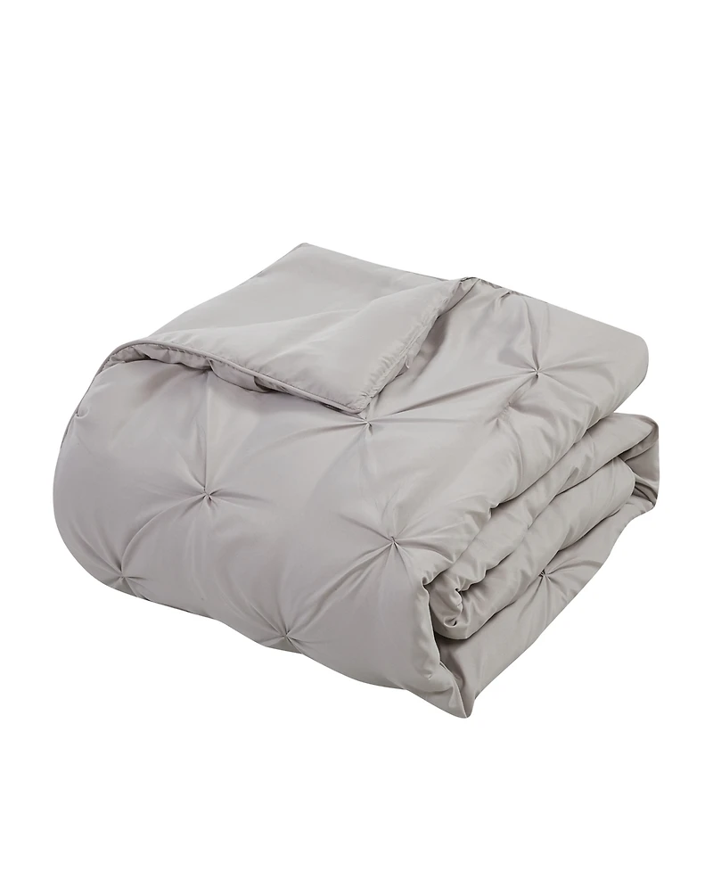 Closeout! Videri Home Pintucked 3-pc. Comforter Set, King