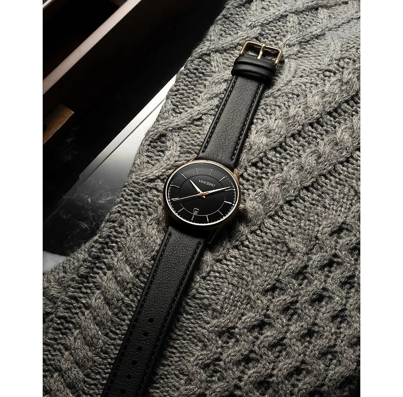 Vincero Men's Kairos 2.0 Quartz Dress Watch 38mm