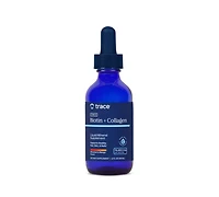 Trace Minerals Liquid Ionic Biotin + Collagen (75,000mcg) | Bioavailable with Full Spectrum Ionic Supports Hair, Skin & Nails | Natural Strawberry Man