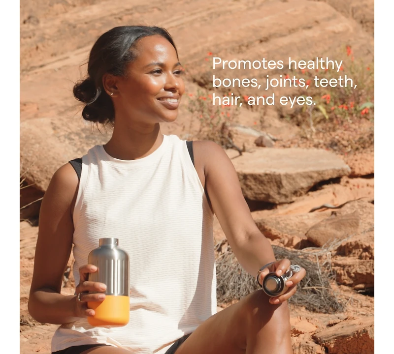 Trace Minerals Liquid Ionic Biotin + Collagen (75,000mcg) | Bioavailable with Full Spectrum Ionic Supports Hair, Skin & Nails | Natural Strawberry Man