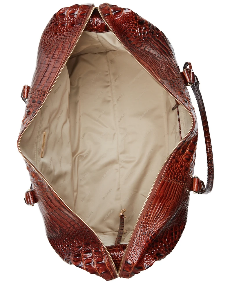 Brahmin Duxbury Leather Travel Weekender