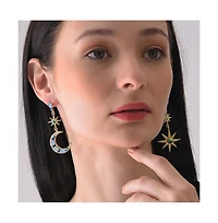 Sohi Women's Celestrial Drop Earrings