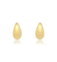The Lovery Gold Teardrop Earrings