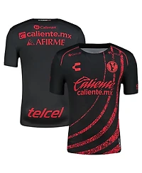 Charly Men's Black/Red Club Tijuana 2024/25 Home Authentic Jersey