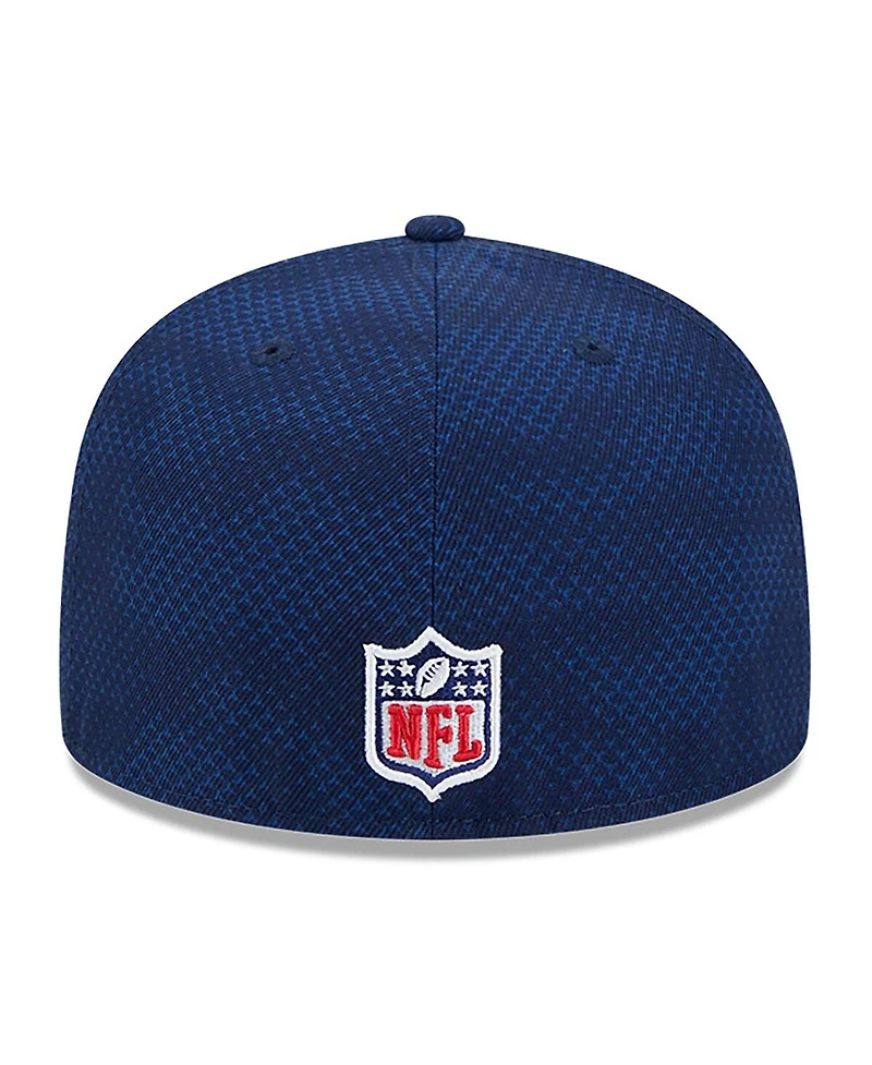 New Era Men's Navy Tennessee Titans 2024 Sideline 59FIFTY Fitted Hat