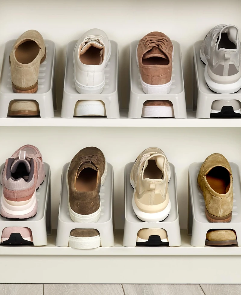 Joseph Joseph Shoe-In Compact Space-Saving Shoe Organizer, Pack of 6