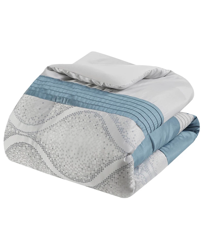 Madison Park Lori Jacquard 6-Pc. Comforter Set, Full/Queen