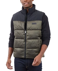 Michael Kors Men's Heavyweight Quilted Puffer Vest