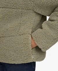 Levi's Women's Short Sherpa Teddy Jacket