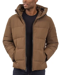 Michael Kors Men's Quilted Hooded Puffer Jacket