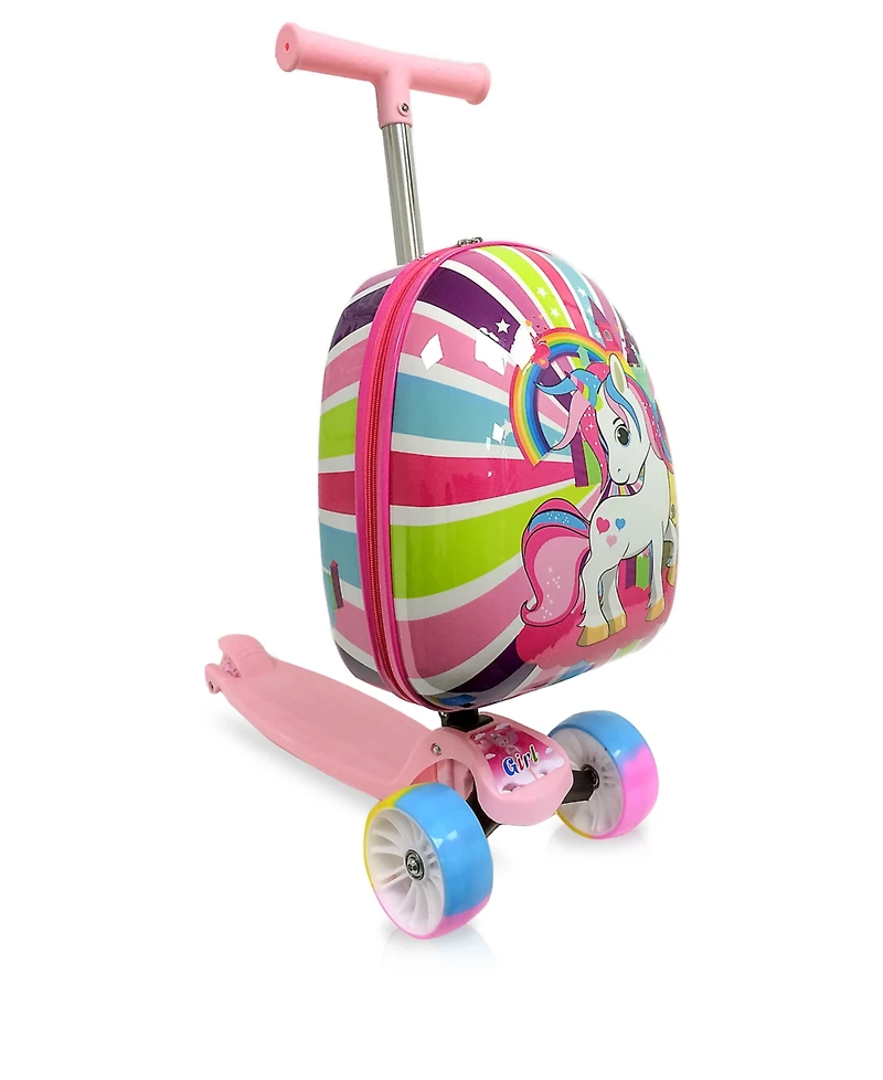 Tucci 32" Luggage Hardside Suitcase for Kids