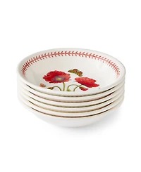 Portmeirion Botanic Garden Meadow Assorted Pasta Bowls, Set of 6