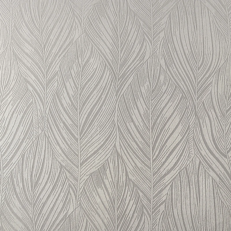 Chanasya Premium 2-Panel Classy Embossed Leaf Textured Curtains - Back Tab