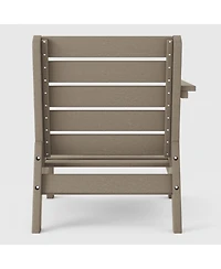 WestinTrends Outdoor Patio Hdpe Left Arm Facing Deep Seating Corner Chair