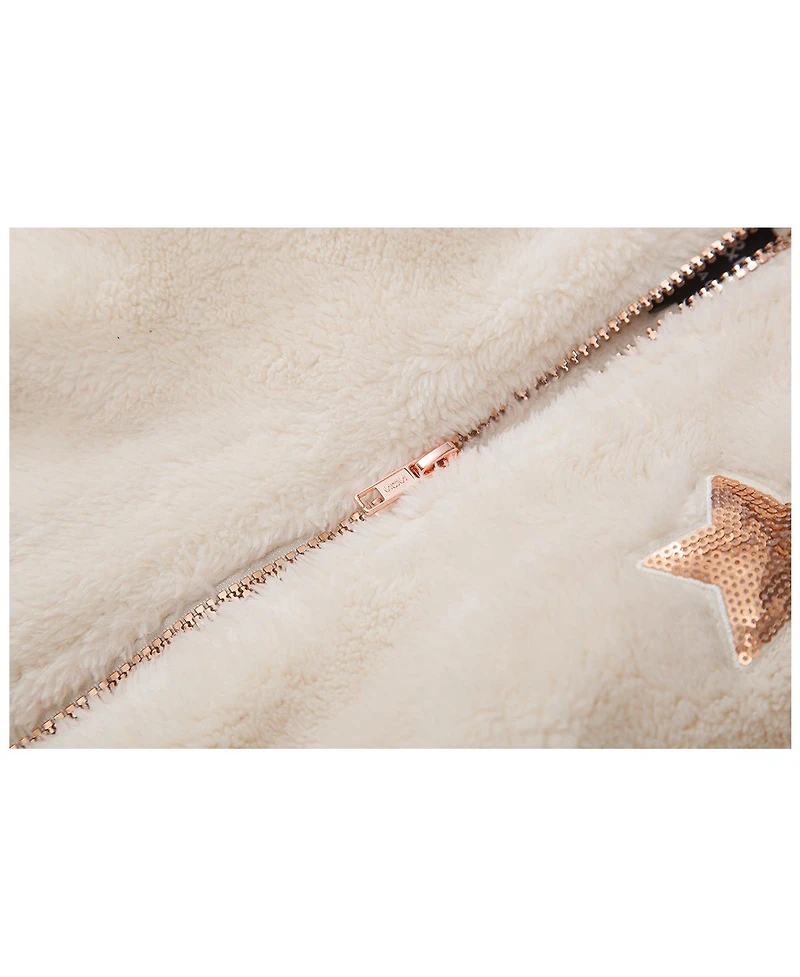 Rokka&Rolla Girls Sherpa Fleece Jacket
